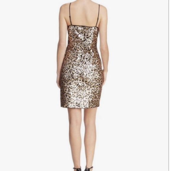 BB Dakota Leopard Sequin dress - Picture 2 of 9
